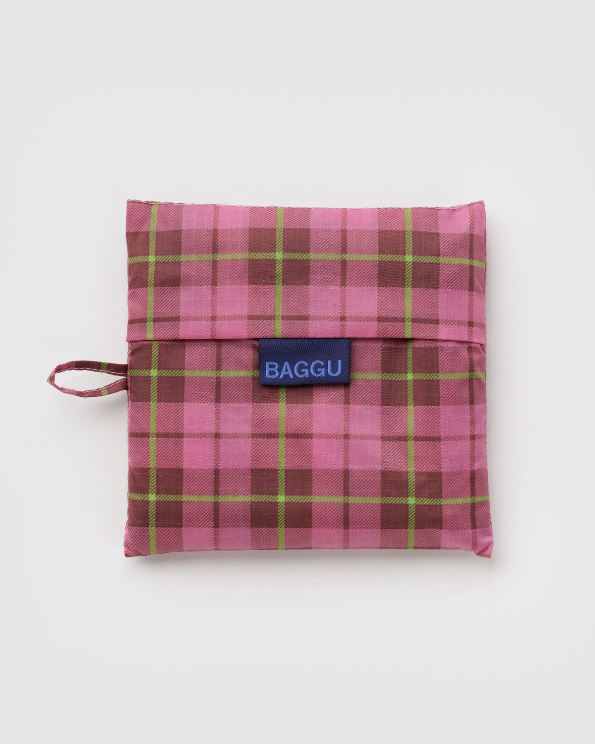 Big Baggu - Azalea Pink Tartan - image 3
