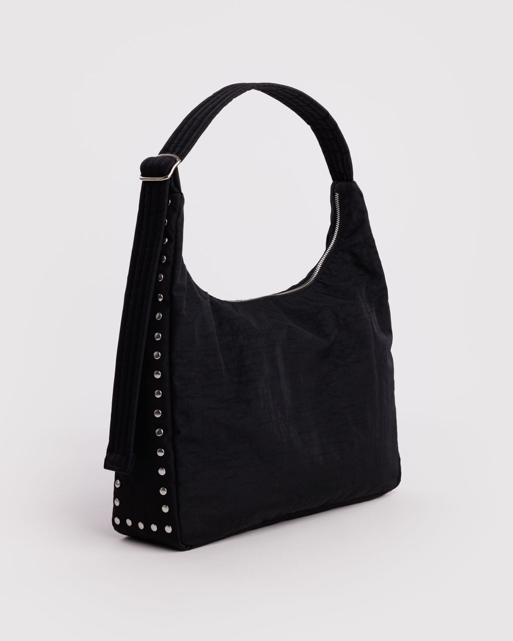 Nylon Shoulder Bag - Studs - image 3