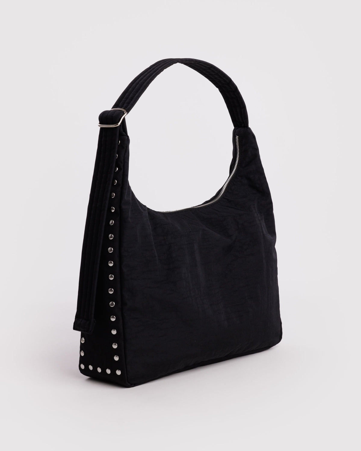 Nylon Shoulder Bag - Studs - image 3