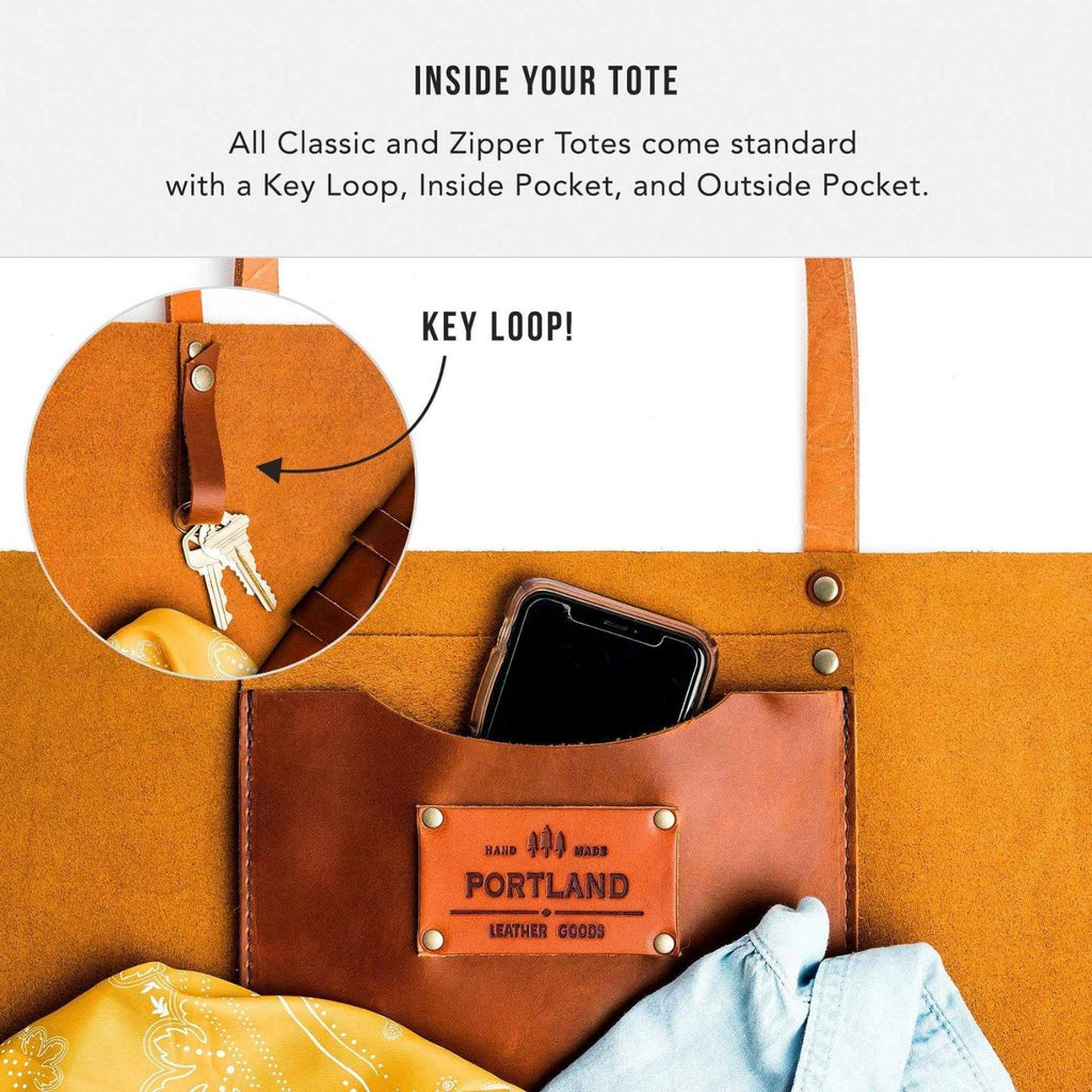 Almost Perfect' Leather Tote Bag
