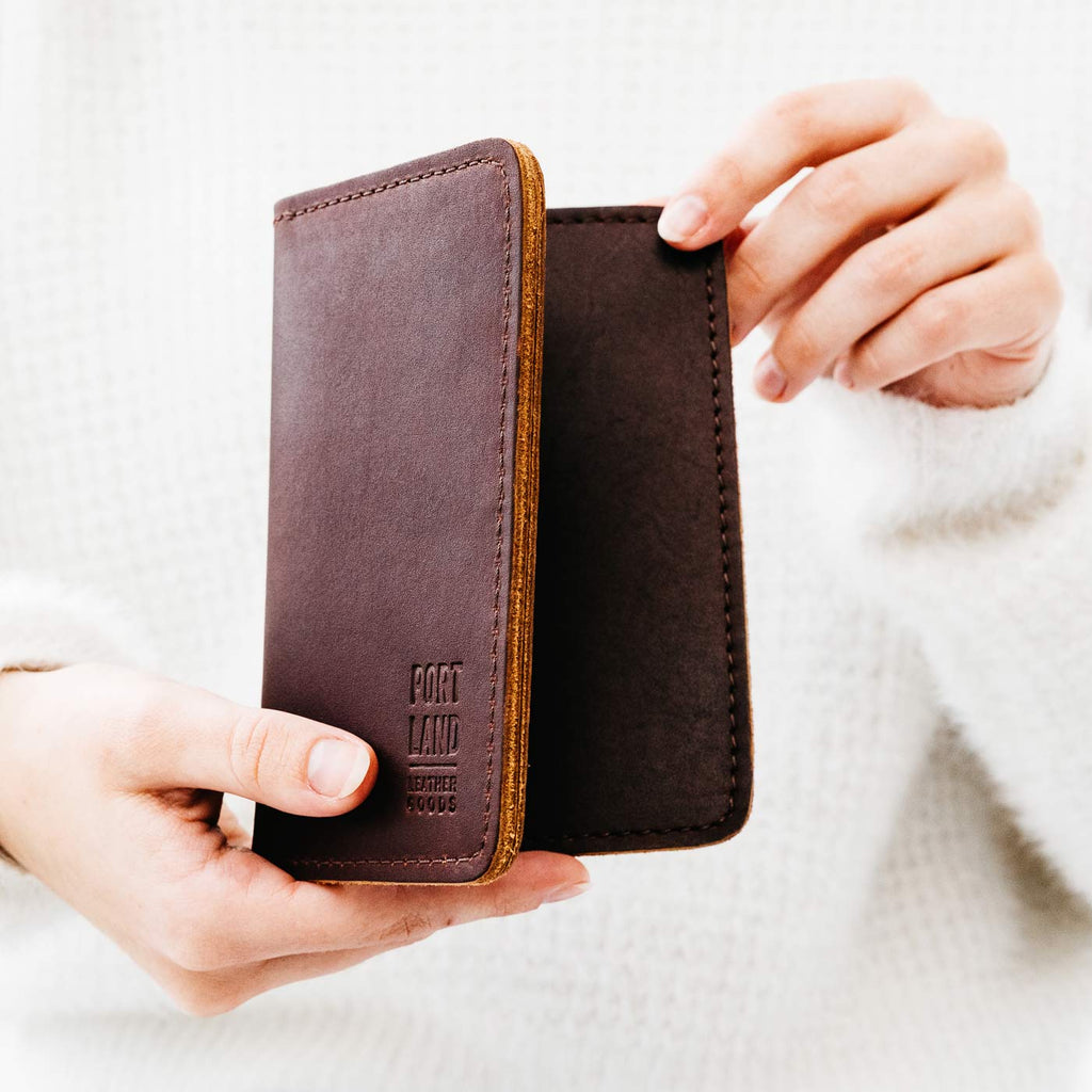 Almost Perfect' Leather Modern Passport Holder