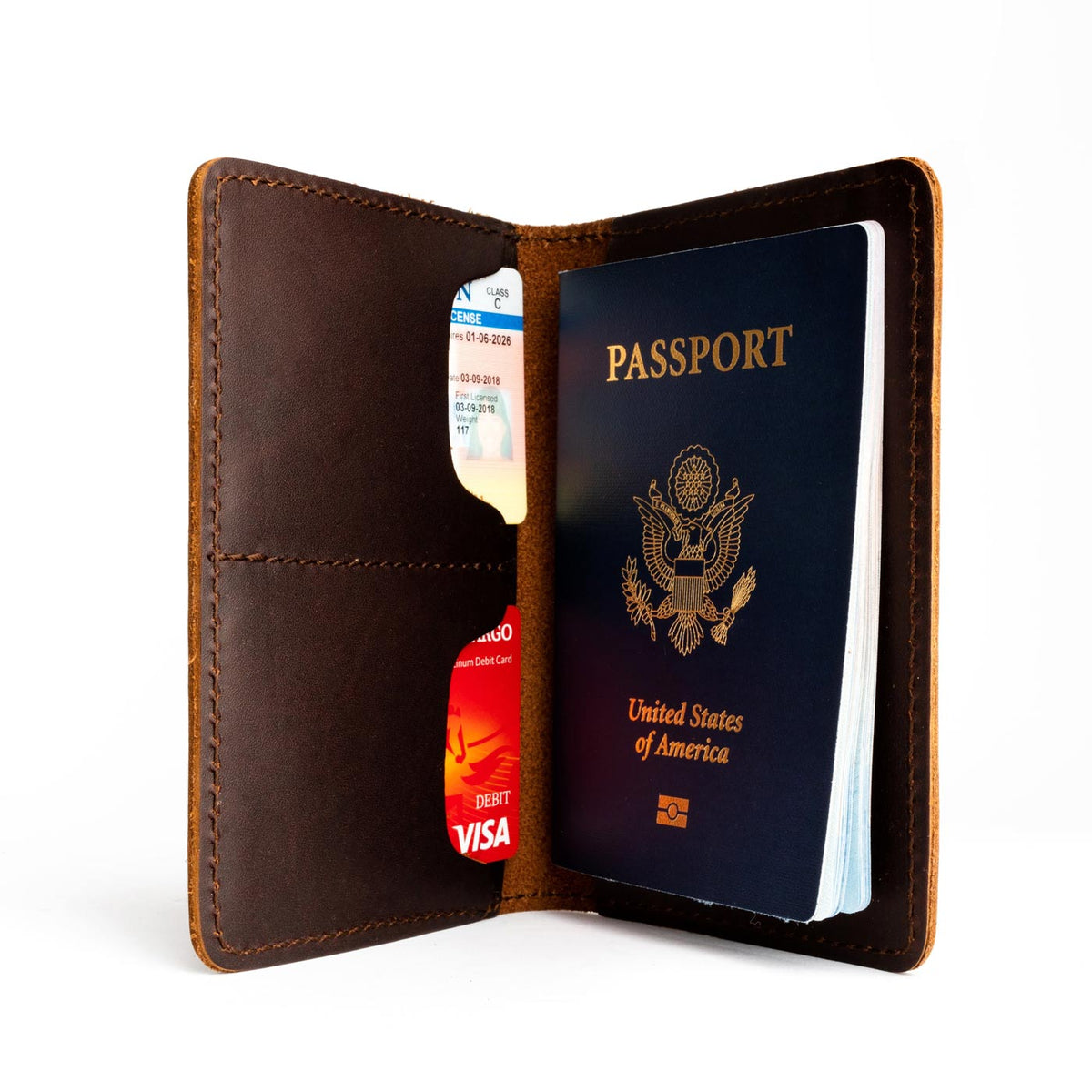 Almost Perfect' Leather Modern Passport Holder