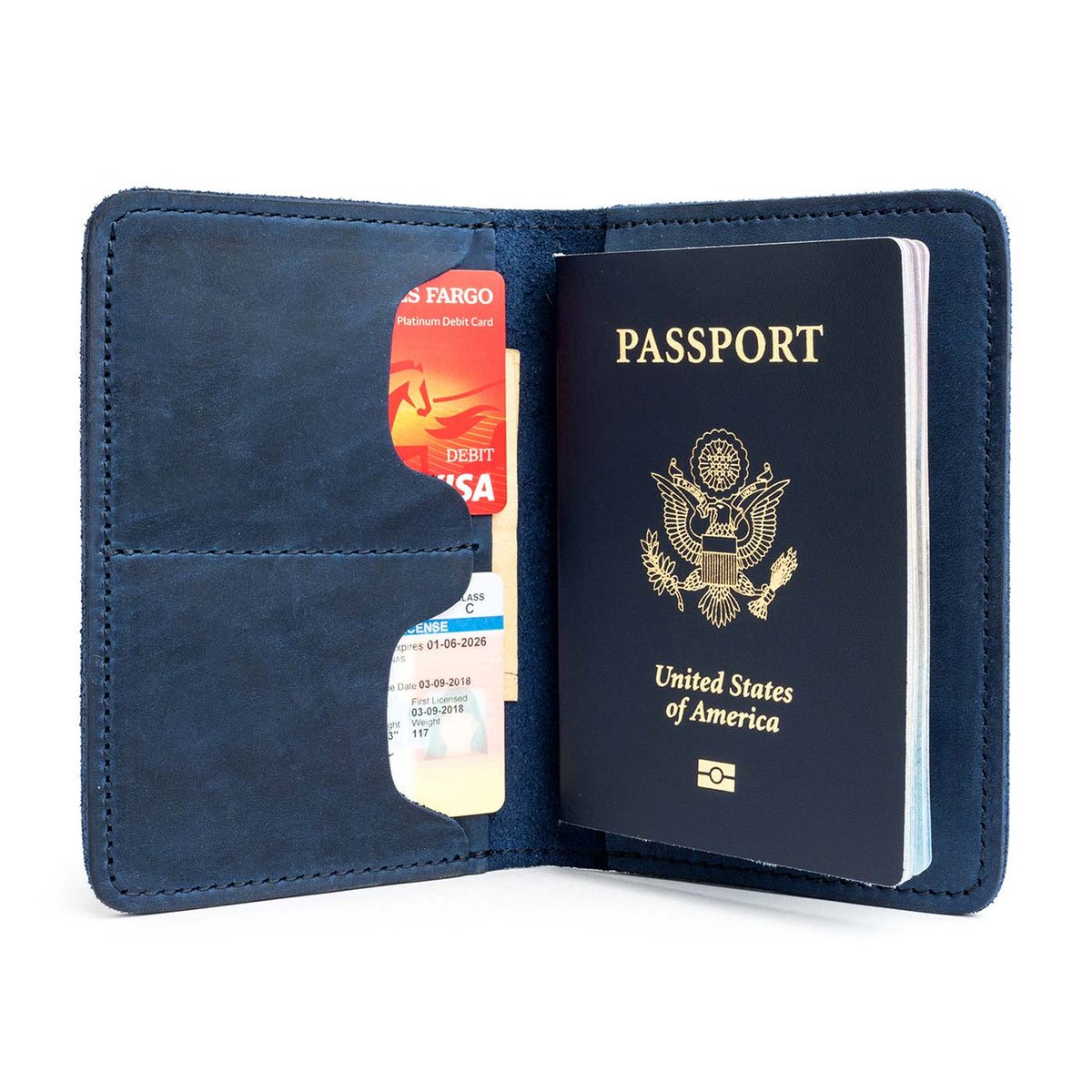 Almost Perfect' Leather Modern Passport Holder