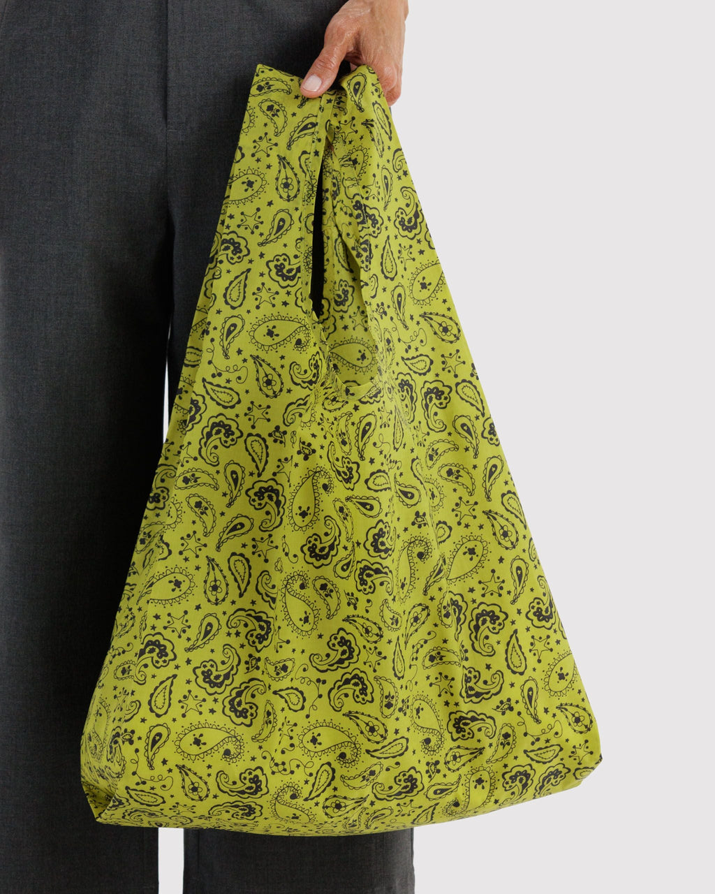 Standard Baggu - Chartreuse Paisley - image 2