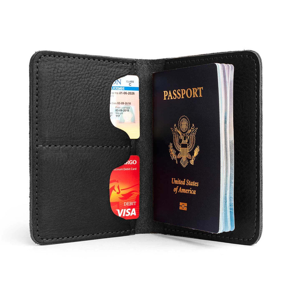 Almost Perfect' Leather Modern Passport Holder