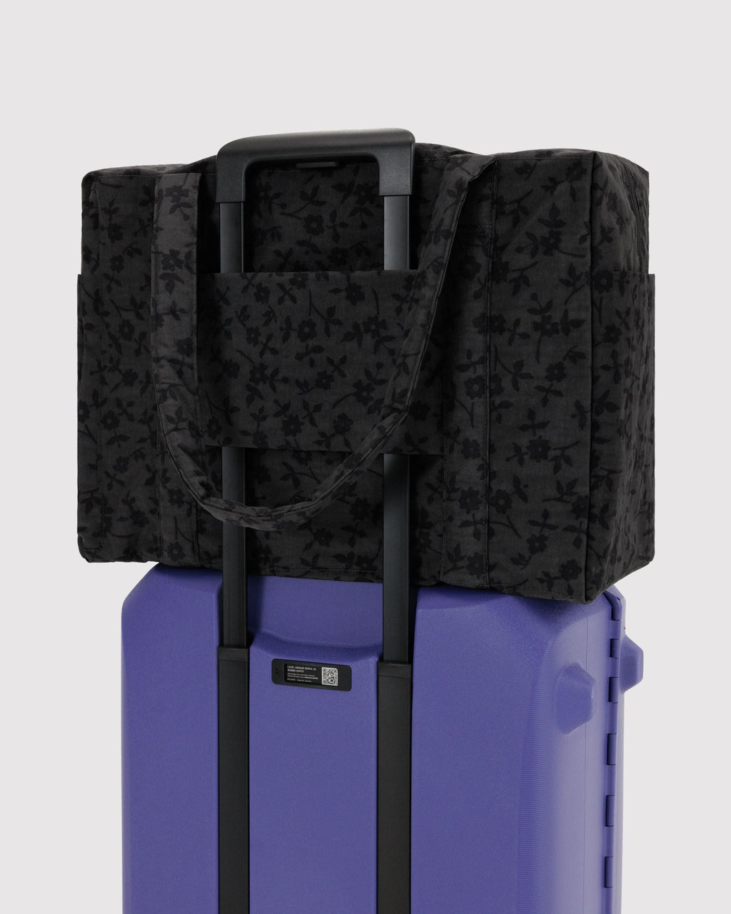 Cloud Carry-on - Charcoal Ditsy Floral - image 2