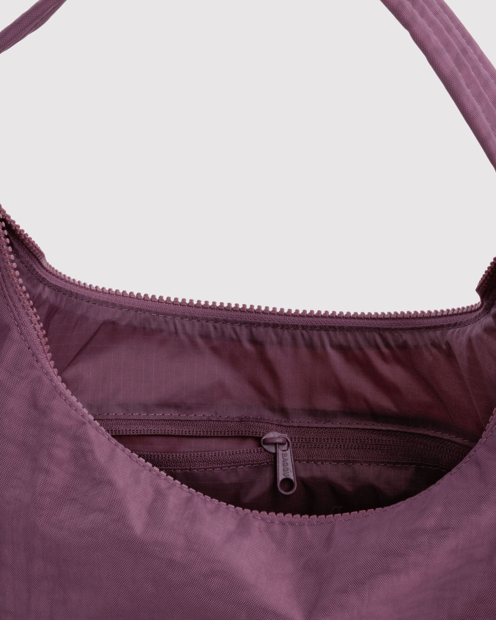 Nylon Shoulder Bag - Wild Plum - image 4