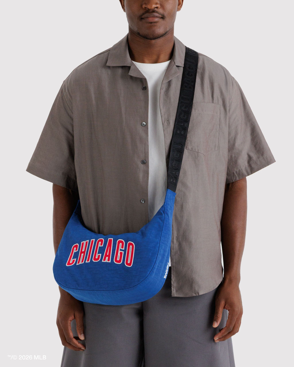 Medium Nylon Crescent Bag - Chicago Cubs™ - image 2