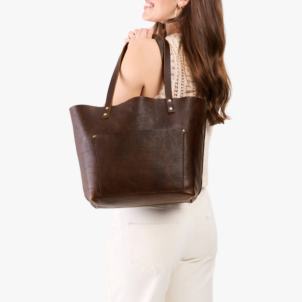 Almost Perfect' Leather Tote Bag