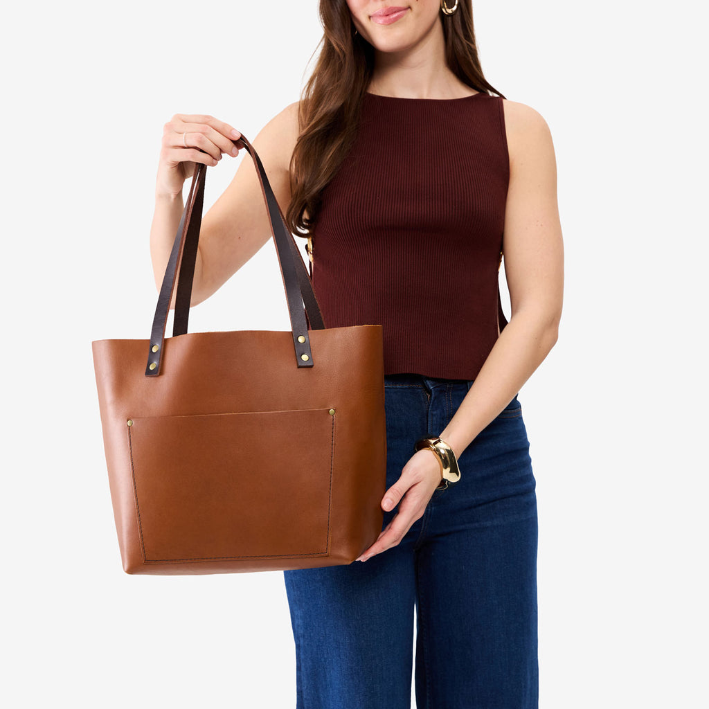 Almost Perfect' Leather Tote Bag