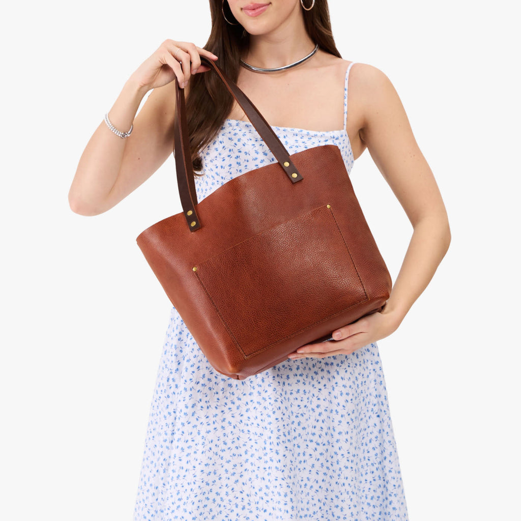 Almost Perfect' Leather Tote Bag