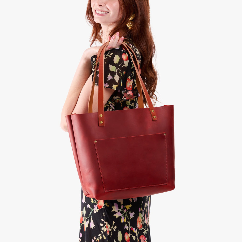 Almost Perfect' Leather Tote Bag