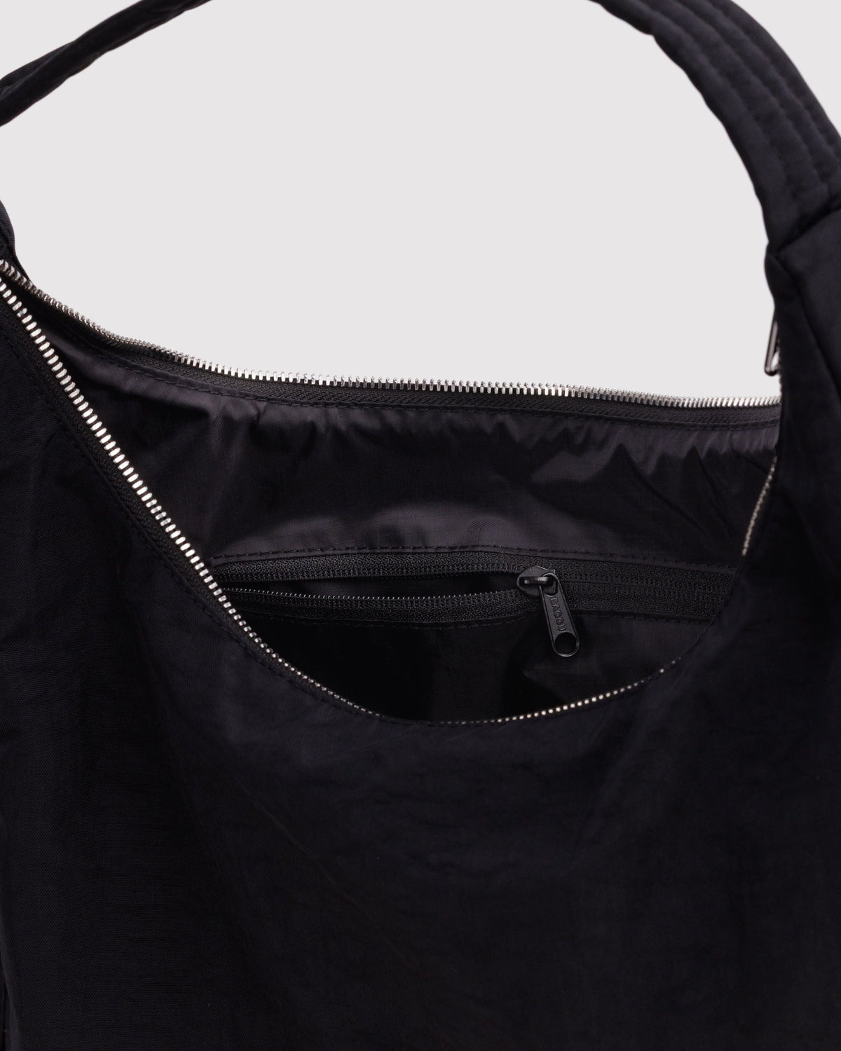 Nylon Shoulder Bag - Studs - image 4