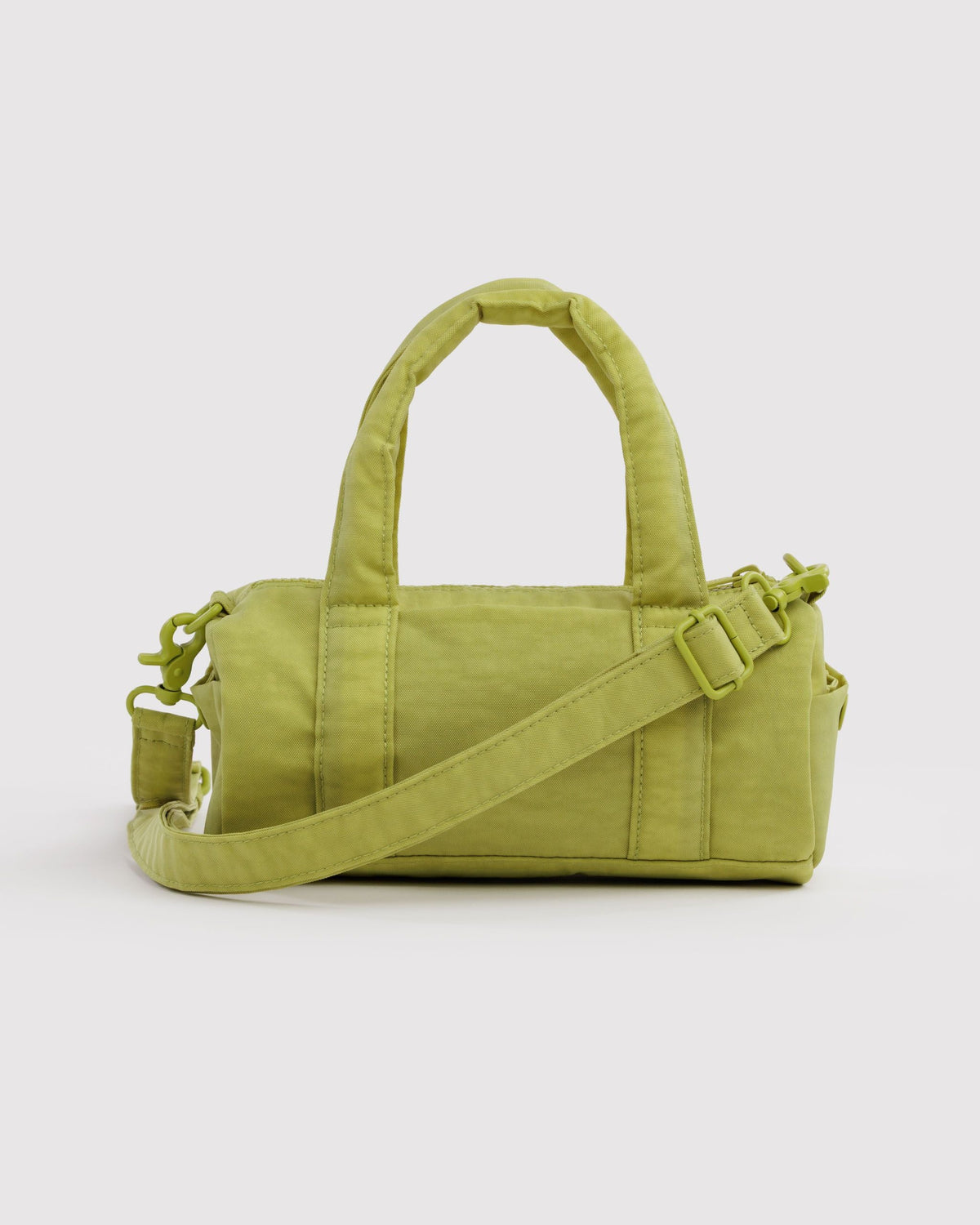Small Nylon Duffle Bag - Chartreuse