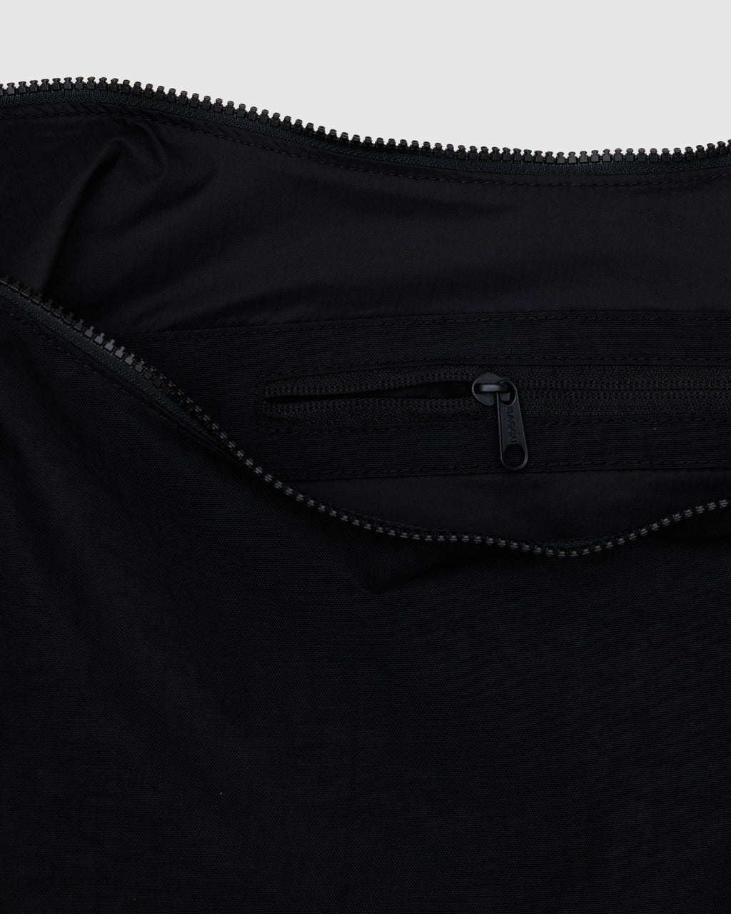 Large Nylon Crescent Bag - Black - image 3