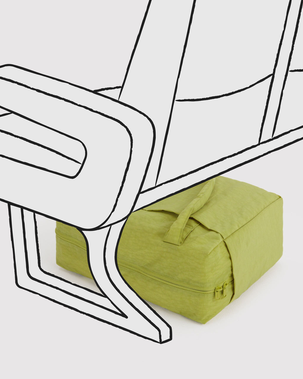 Small Cloud Carry-On - Chartreuse - image 5