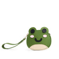 Cactus | Frog-shaped pouch with zipper opening and wristlet
