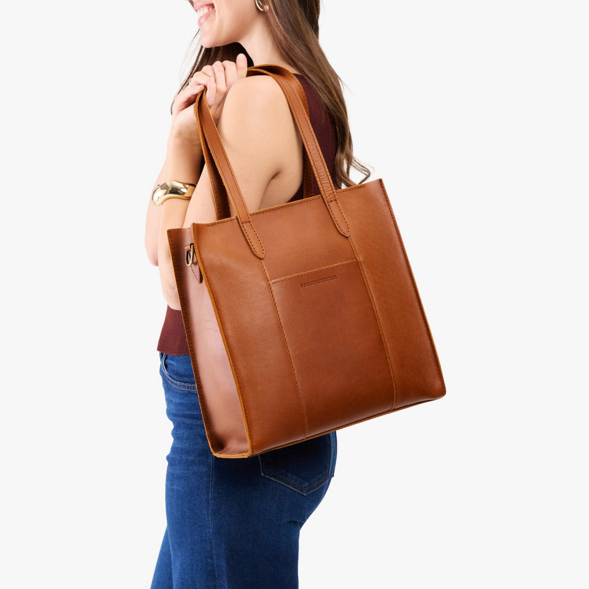 Almost Perfect' Large Lola Zipper Crossbody Tote