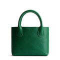 Bacalar*Small | Petite tote purse with structured leather handles and crossbody strap