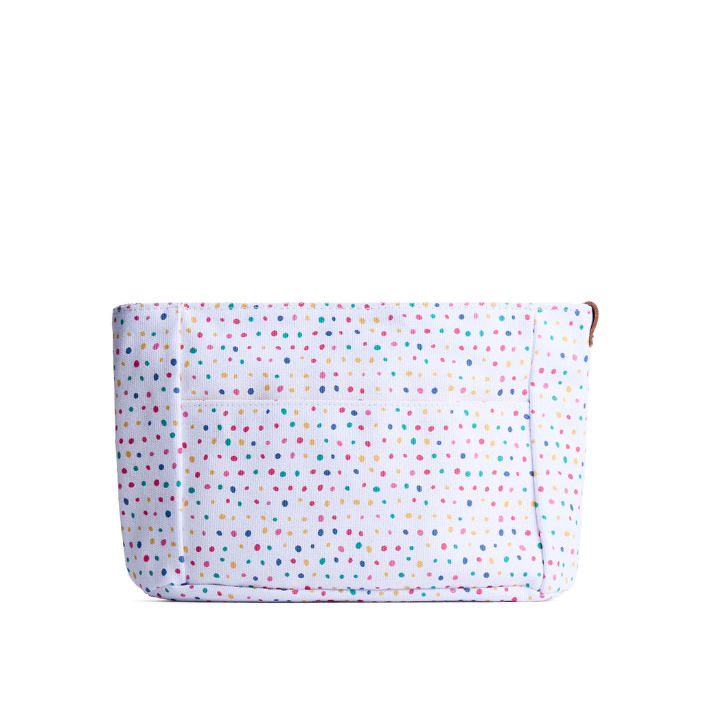 Printed Canvas Purse Organizer